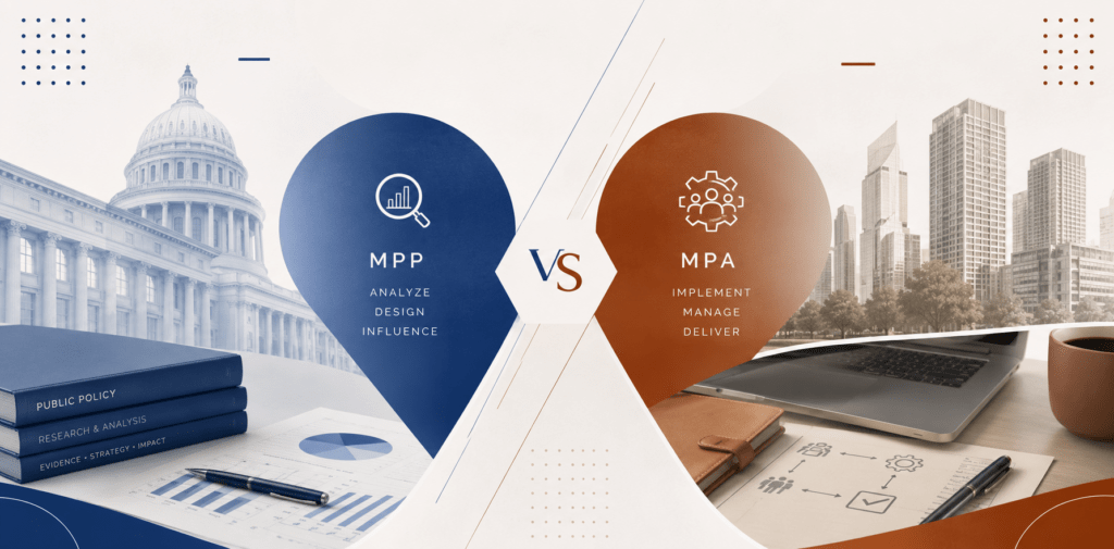 Public Administration vs. Public Policy: Which is the right path for you?