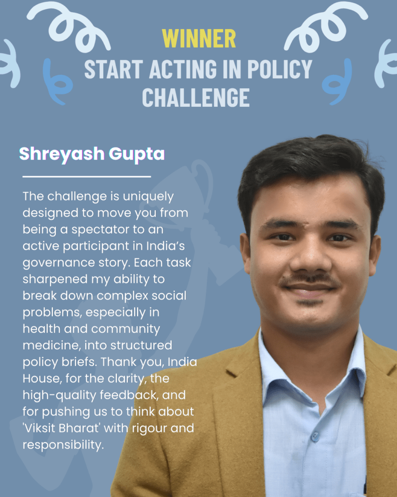 Policy Challenge Winner